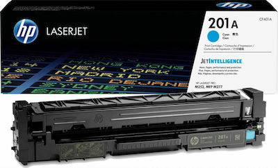 HP 201A Toner Laser Εκτυπωτή Κυανό 1400 Σελίδων (CF401A)