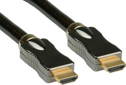 Roline 11.04.5680 HDMI 2.0 HDMI male - HDMI male 1m Μαύρο