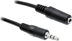 Aculine Aculine 3.5mm Jack Cable - 3.5mm Female Black 5m Aculine Aculine 3.5mm Jack Cable - 3.5mm Female Black 5m