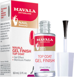 Mavala Switzerland Gel Finish Top Coat for Regular Nail Polish 10ml Mavala Switzerland Gel Finish Top Coat for Regular Nail Polish 10ml