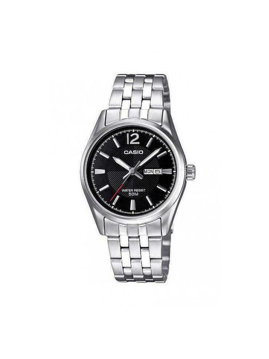 Casio Uhr mit Silber Metallarmband