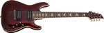 Schecter Omen Extreme-7 Electric Guitar Stratocaster with HH Pickup Configuration Black Cherry