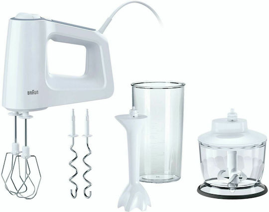 Braun HM 3135 Hand Mixer 500W White