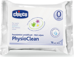 Chicco Nasentücher PhysioClean 16Stk Chicco Nasentücher PhysioClean 16Stk