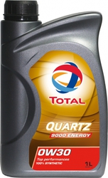 Total Quartz 9000 Energy Car Oil 0W-30 1lt