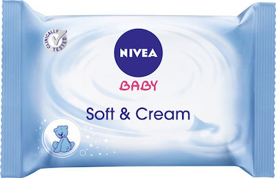 Nivea Soft & Cream Hypoallergenic Baby Wipes 20pcs