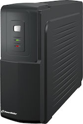 Powerwalker VFD 600 (CEE 7/3) UPS Off-Line 600VA 300W with 2 Schuko Power Plugs