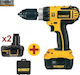 Dewalt Percussive Drill Driver Battery Brushles...