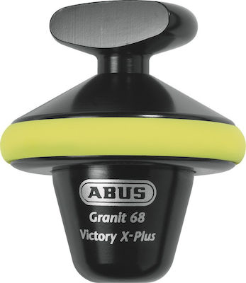 Abus Granit Victory X-Plus 68 Motorcycle Disc Brake Lock with 14mm Pin in Yellow