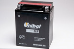 Unibat Μπαταρία Μοτοσυκλέτας CBTX14AHL-BS / YTX14L-BS με Χωρητικότητα 12Ah