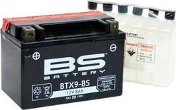 BS Maintenance Free Closed Type Motorcycle Battery BTX9-BS with Capacity 8Ah