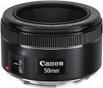 Canon Full Frame Φωτογραφικός Φακός EF 50mm f/1.8 STM Σταθερός για Canon EF Mount Black