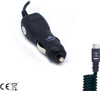PowerStar Auto-Ladegerät 2A mit Kabel Mikro-USB Schwarz Farbe