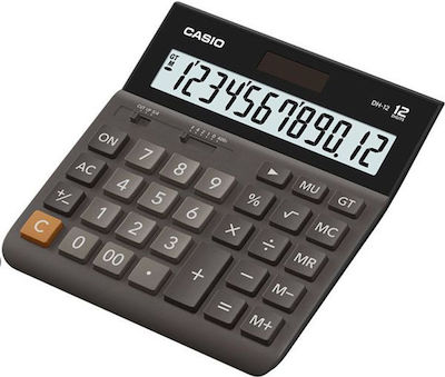 Casio Just Desk Calculator 12 Digits in Black Color