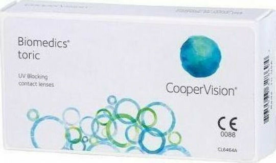 Cooper Vision Biomedics Toric 6 Monthly Astigmatic Contact Lenses Hydrogel with UV Protection