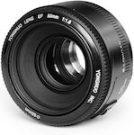 Yongnuo Full Frame Camera Lens YN 50mm f/1.8 Steady for Canon EF Mount Black