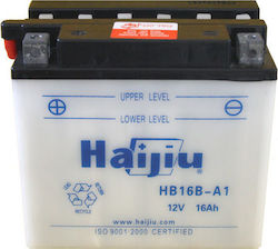 HaiJiu Отворен тип Мотоциклетна батерия YB16B-A1 с капацитет 16Ах