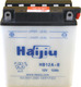 HaiJiu Μπαταρία Μοτοσυκλέτας HB12A-B / YB12A-B με Χωρητικότητα 12Ah