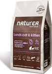 Naturea Lands Cat & Kitten Katzen-Trockenfutter mit Lachs 2kg