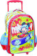 Gim Mickey Sports School Bag Trolley Elementary, Elementary Multicolored