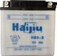 HaiJiu Open Type Motorcycle Battery YB10L-B2 with Capacity 11Ah
