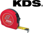 KDS Maßband mit automatischem Rücklauf 25mm x 8m