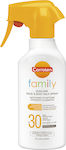Carroten Family Milk Αδιάβροχη Αντηλιακή Κρέμα για το Σώμα SPF30 σε Spray 300ml