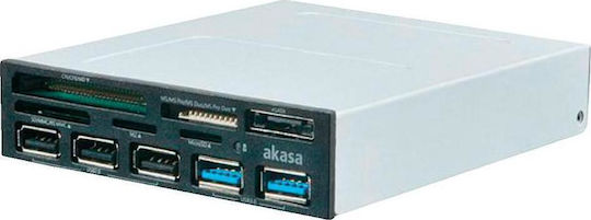 Akasa Εσωτερικό Card Reader USB 3.0 για SD/CompactFlash