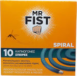 Mr. Fist Φιδάκι για Κουνούπια 10 σπείρες