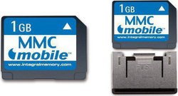 Integral MMC 1GB 1GB with Adapter