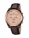 Festina Men's Watch 43mm Chronograph Battery with Brown Leather Strap