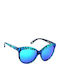 Italia Independent Women's Sunglasses with Blue Plastic Frame 0092.ZEF.022