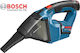Bosch GAS 10,8 V-LI Professional Επαναφορτιζόμενο Σκουπάκι Χειρός 12V Χωρίς Φορτιστή και Μπαταρία Μπλε