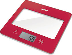 Sencor SKS 502 Digitale Küchenwaage bis 5kg Rote