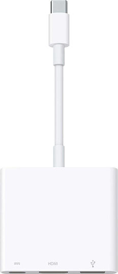 Apple USB-C Docking Station mit HDMI 4K PD Weiß (MJ1K2ZM/A)