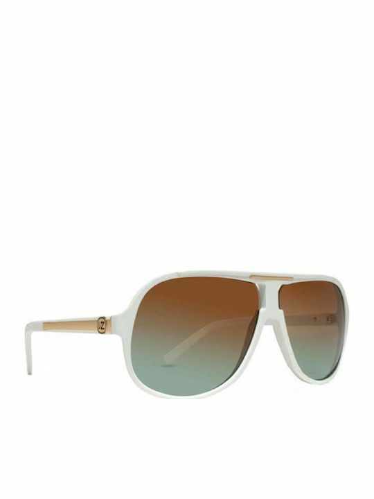 Vonzipper Men's Sunglasses with White Plastic Frame SMRFCHOS-WBB