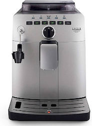 Gaggia Naviglio Deluxe Αυτόματη Μηχανή Espresso 1850W Πίεσης 15bar με Μύλο Άλεσης Ασημί