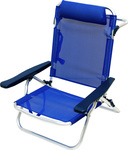 Campus 142-0583 Small Chair Beach with High Back Blue