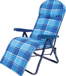 Escape Sunbed-Armchair Beach with Reclining 6 Slots Blue