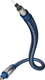 Inakustik Optical Audio Cable TOS male - TOS male Μπλε 1m (0041201)