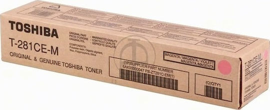 Toshiba T-281CE-M Original Toner Laser Printer Magenta 10000 Pages (6AK00000844)