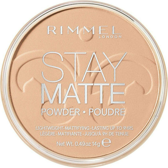 Rimmel Stay Matte Pressed Powder Powder 003 Peach Glow 14gr
