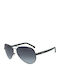 Lacoste Unisex Sunglasses with Gray Frame and Black Lens L163S-035