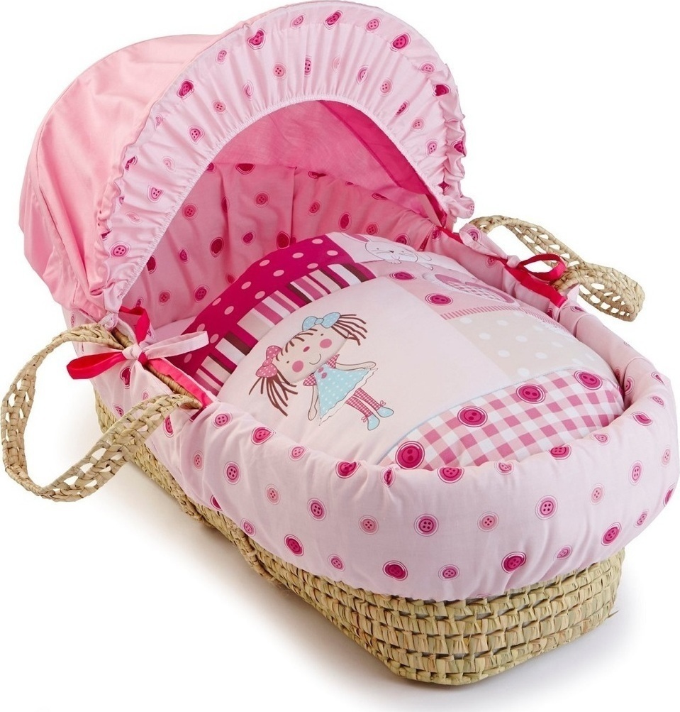 Clair De Lune My Dolly Natural Wicker Moses Basket Skroutz.gr