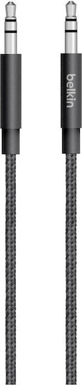 Belkin 3,5mm Klinkenkabel - 3,5mm Stecker Schwarz 1,2 m