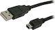 MediaRange 1.5m USB 2.0 Cable A-Male to mini B-Male (MRCS113)