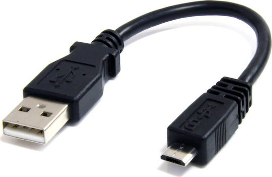 StarTech micro USB male - USB male (UUSGHAUB6IN) Μετατροπέας micro USB male σε USB-A male 1τμχ