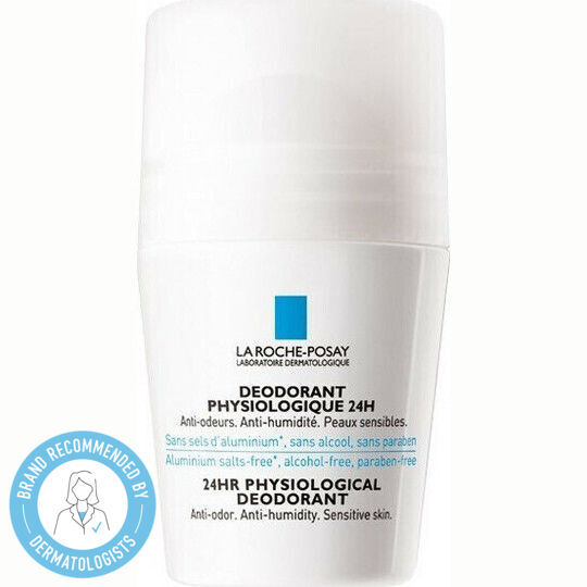 La Roche Posay Physiological Deodorant Natural 24h sub formă de Roll-On Fără aluminiu 50ml