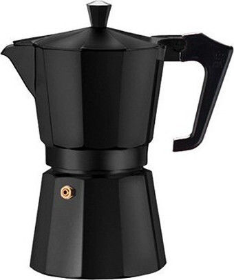 Pezzetti Italexpress Stovetop Espresso Pot for 6Cups Black