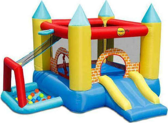 Happy Hop Φουσκωτό Play Center Κάστρο με Τραμπολίνο & Τσουλήθρα για 3-10 Ετών